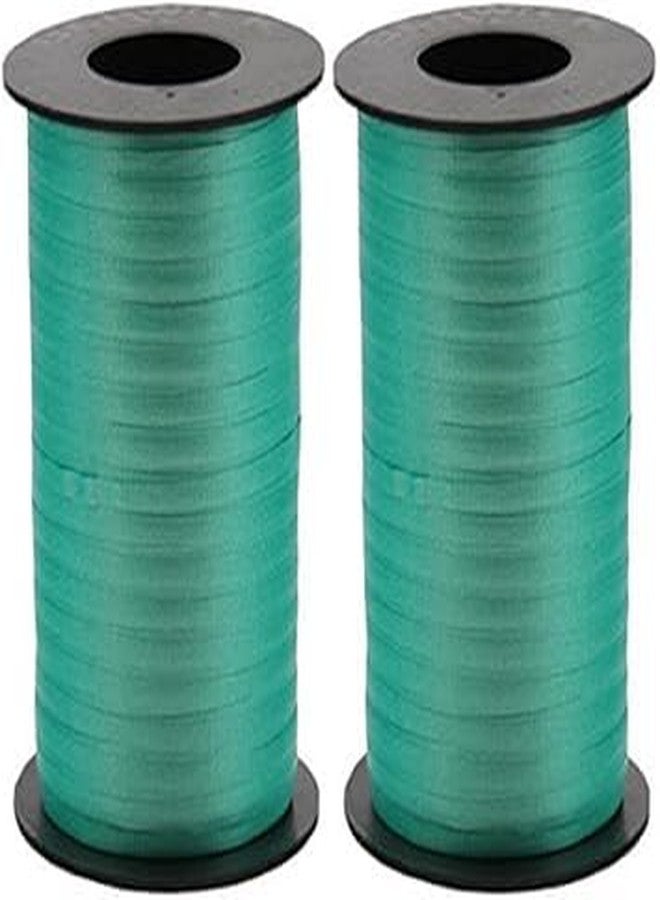 Splendorette Crimped Curling Ribbon .1875"X500yd-Emerald